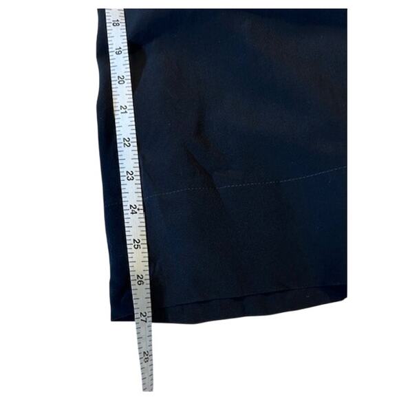 MADEWELL Black Two Tier Adjustable Spaghetti Strap Lined Mini Dress Size 8 - Picture 8 of 10